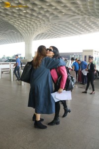 Bollywood Star Govinda spotted with wife Sunita and daughter Tina