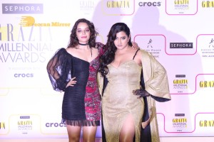 Janhvi-Kapoor-Harnaaz-Sandhu-and-Kiara-Advani and others attend the Grazia Millennial Awards 2022