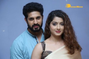 Telugu Movie Grey Press Meet attended by cast Ali Reza, Aravind Krishna, and Urvashi Rai