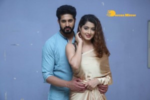 Telugu Movie Grey Press Meet attended by cast Ali Reza, Aravind Krishna, and Urvashi Rai
