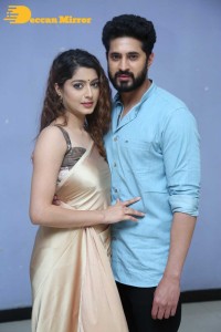 Telugu Movie Grey Press Meet attended by cast Ali Reza, Aravind Krishna, and Urvashi Rai