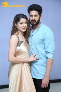 Telugu Movie Grey Press Meet attended by cast Ali Reza, Aravind Krishna, and Urvashi Rai