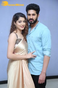 Telugu Movie Grey Press Meet attended by cast Ali Reza, Aravind Krishna, and Urvashi Rai