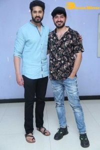 Telugu Movie Grey Press Meet attended by cast Ali Reza, Aravind Krishna, and Urvashi Rai