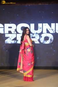 Ground Zero Trailer Launch attended by Emraan Hashmi, Sai Tamhankar, and others