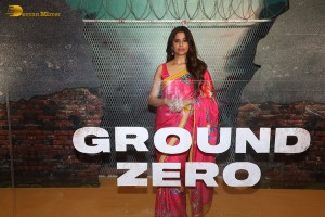 Ground Zero Trailer Launch attended by Emraan Hashmi, Sai Tamhankar, and others