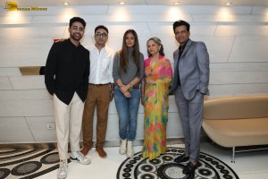 Gulmohar Press Conference attended by Sharmila Tagore, Simran and Manoj Bajpayee