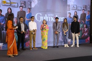 Gulmohar Press Conference attended by Sharmila Tagore, Simran and Manoj Bajpayee