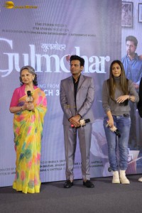 Gulmohar Press Conference attended by Sharmila Tagore, Simran and Manoj Bajpayee