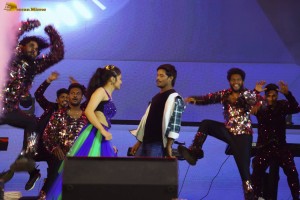 Guntur Kaaram Pre-Release Function attended by Mahesh Babu, Sreeleela, Meenakshi Chaudhary, Trivikram Srinivas, Thaman, Dil Raju, and others