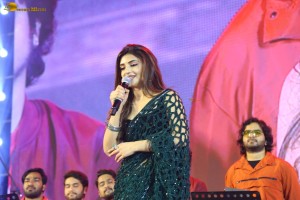 Guntur Kaaram Pre-Release Function attended by Mahesh Babu, Sreeleela, Meenakshi Chaudhary, Trivikram Srinivas, Thaman, Dil Raju, and others