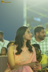 Guntur Kaaram Pre-Release Function attended by Mahesh Babu, Sreeleela, Meenakshi Chaudhary, Trivikram Srinivas, Thaman, Dil Raju, and others