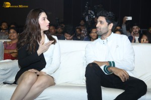 Gurthunda Seethakalam pre-release attended by Tamannaah Bhatia, Satyadev Kancharana and Adivi Sesh