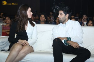 Gurthunda Seethakalam pre-release attended by Tamannaah Bhatia, Satyadev Kancharana and Adivi Sesh