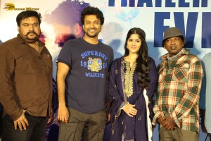 Trailer Launch of Gurthunda Seethakalam attended by Satyadev Kancharana and Megha Akash