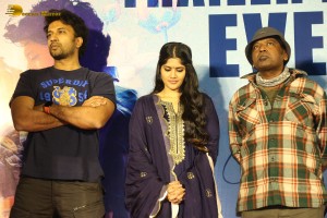 Trailer Launch of Gurthunda Seethakalam attended by Satyadev Kancharana and Megha Akash