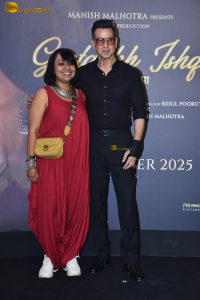 Gustaakh Ishq Screening attended by Vijay Varma, Fatim Sana Shaikh, Kajol, Disha Patani, Shriya, Mouni Roy, Rekha, and others