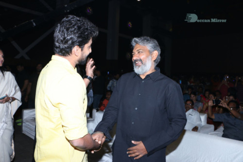 HIT Movie Prerelease Event attended by Ruhani Sharma, Vishwak Sen, Anushka and Rajamouli
