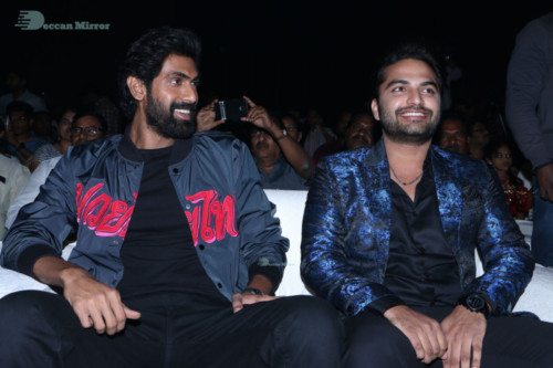 HIT Movie Prerelease Event attended by Ruhani Sharma, Vishwak Sen, Anushka and Rajamouli