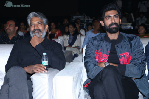 HIT Movie Prerelease Event attended by Ruhani Sharma, Vishwak Sen, Anushka and Rajamouli
