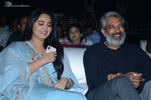 HIT Movie Prerelease Event attended by Ruhani Sharma, Vishwak Sen, Anushka and Rajamouli