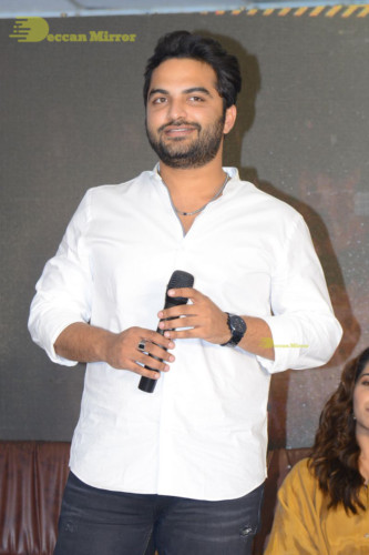Telugu Movie HIT cast and crew Press Meet attended by Ruhani Sharma, Vishwak Sen and Nani