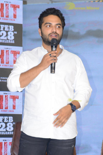 Telugu Movie HIT cast and crew Press Meet attended by Ruhani Sharma, Vishwak Sen and Nani