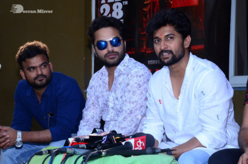 HIT Movie Success Celebrations attended by Ruhani Sharma and Vishwak