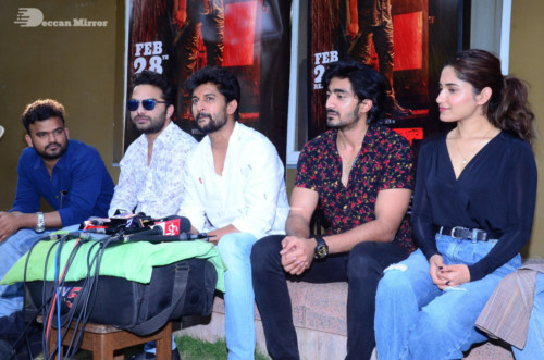 HIT Movie Success Celebrations attended by Ruhani Sharma and Vishwak