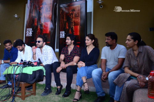 HIT Movie Success Celebrations attended by Ruhani Sharma and Vishwak