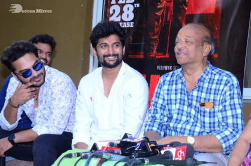 HIT Movie Success Celebrations attended by Ruhani Sharma and Vishwak