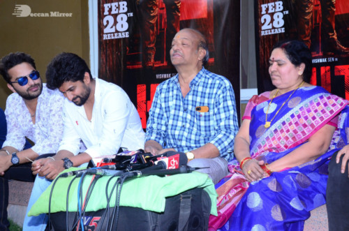 HIT Movie Success Celebrations attended by Ruhani Sharma and Vishwak