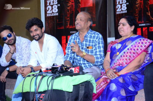 HIT Movie Success Celebrations attended by Ruhani Sharma and Vishwak