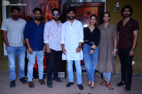 HIT Movie Success Celebrations attended by Ruhani Sharma and Vishwak