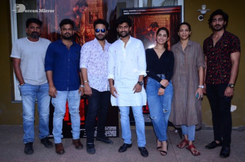 HIT Movie Success Celebrations attended by Ruhani Sharma and Vishwak