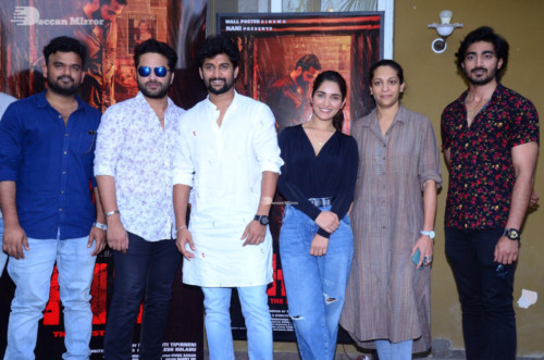 HIT Movie Success Celebrations attended by Ruhani Sharma and Vishwak