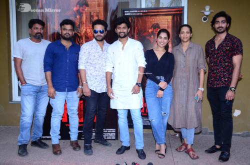 HIT Movie Success Celebrations attended by Ruhani Sharma and Vishwak