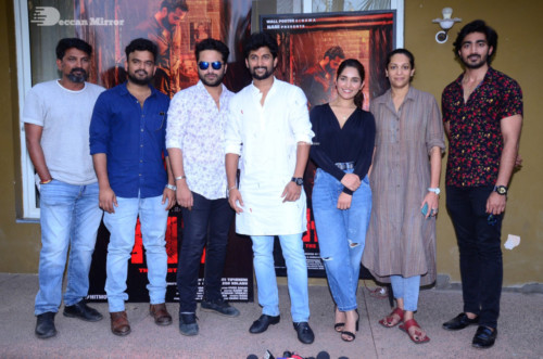 HIT Movie Success Celebrations attended by Ruhani Sharma and Vishwak