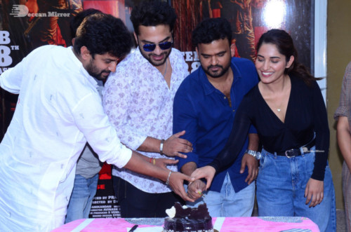 HIT Movie Success Celebrations attended by Ruhani Sharma and Vishwak