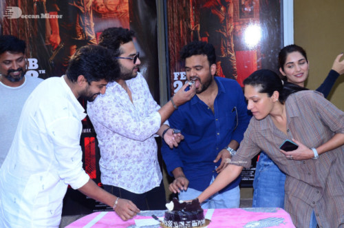 HIT Movie Success Celebrations attended by Ruhani Sharma and Vishwak