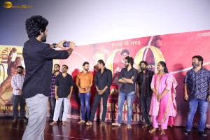 Hanuman 100 Days Celebrations attended by Teja Sajja, Prasanth Varma, and other cast and crew