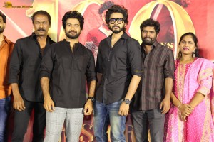 Hanuman 100 Days Celebrations attended by Teja Sajja, Prasanth Varma, and other cast and crew