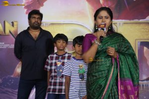 Hanuman 3D Press Meet attended by Teja Sajja, Amritha Aiyer, and Sai Dharam Tej