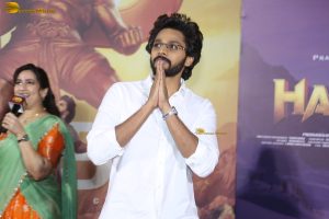 Hanuman 3D Press Meet attended by Teja Sajja, Amritha Aiyer, and Sai Dharam Tej