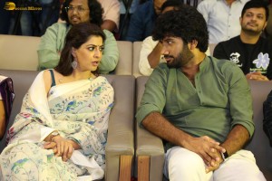 Hanuman Gratitude Meet attended by Teja Sajja, Amritha Aiyer, and Varalaxmi Sarathkumar