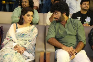 Hanuman Gratitude Meet attended by Teja Sajja, Amritha Aiyer, and Varalaxmi Sarathkumar
