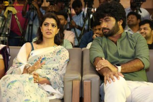 Hanuman Gratitude Meet attended by Teja Sajja, Amritha Aiyer, and Varalaxmi Sarathkumar