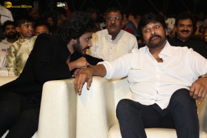 Hanuman Pre-Release Function attended by Teja Sajja, Amritha Aiyer, Varalaxmi Sarathkumar, and Chiranjeevi