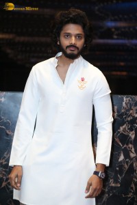Hanuman Teaser Launch attended by Amritha Aiyer and Teja Sajja