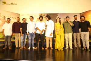Hanuman Teaser Launch attended by Amritha Aiyer and Teja Sajja